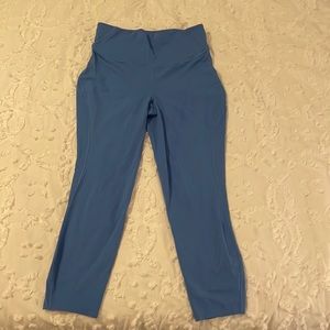Lululemon blue leggings size 8